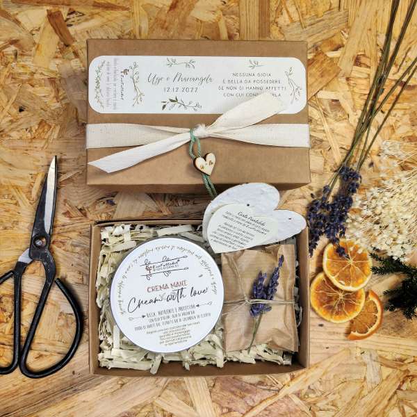 bomboniera crema mani bio ecofattoart